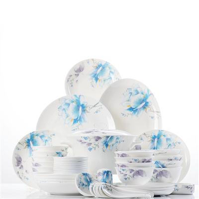 啊操逼你懂的视频48头聆听花开骨瓷礼品餐具套装